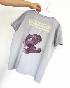 T-SHIRT VINTAGESAURUS grey sky
